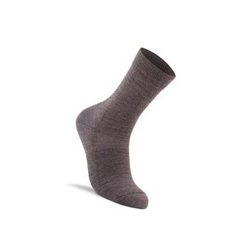 Women's Ecco Dress Short-Crew Socks Grey | SG 423YXF